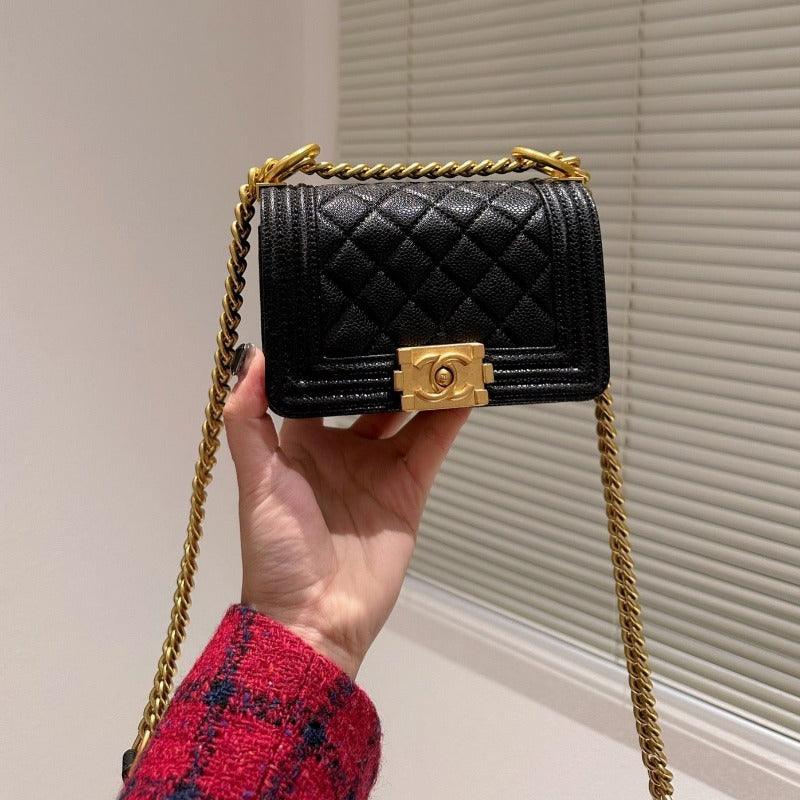 Makersluxe - Mini Boy Shoulder Bag Black
