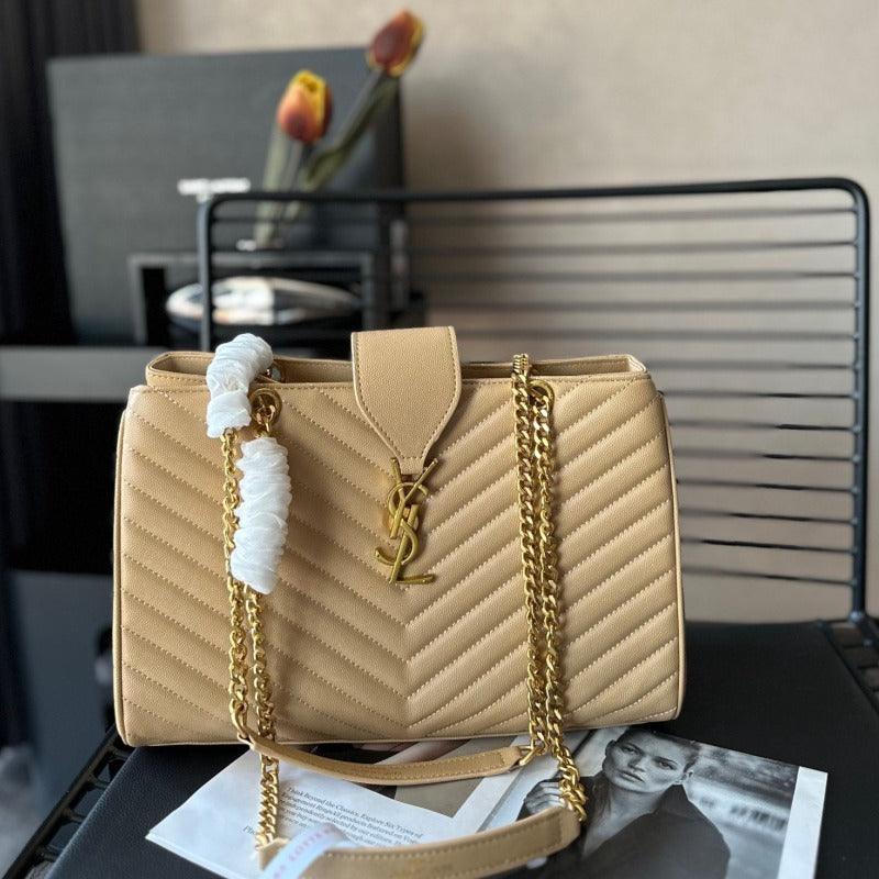 Makersluxe - Matelasse Tote Bag Beige