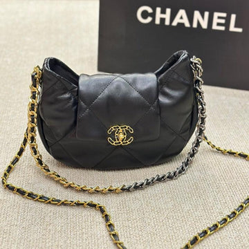 Makersluxe - CC Hobo Chain Bag Black