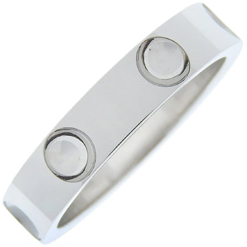 LOUIS VUITTON Ring K18 white gold Silver Petite Berg en Preinte mens 63 Used
