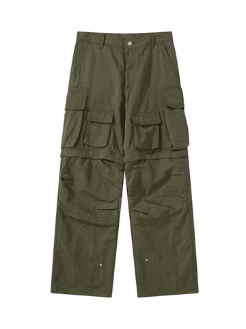 Makersluxe Detachable Multi-pocket Work Pants