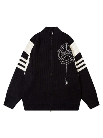 Makersluxe Spider Loose Sweater Coat