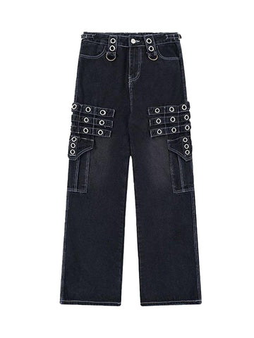 Makersluxe American Street Style Heavy Duty Jeans