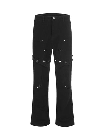 Makersluxe High Street Strappy Design Micro Jeans - 1650
