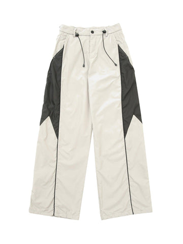 Makersluxe Street Style Spliced Casual Trousers - 2184