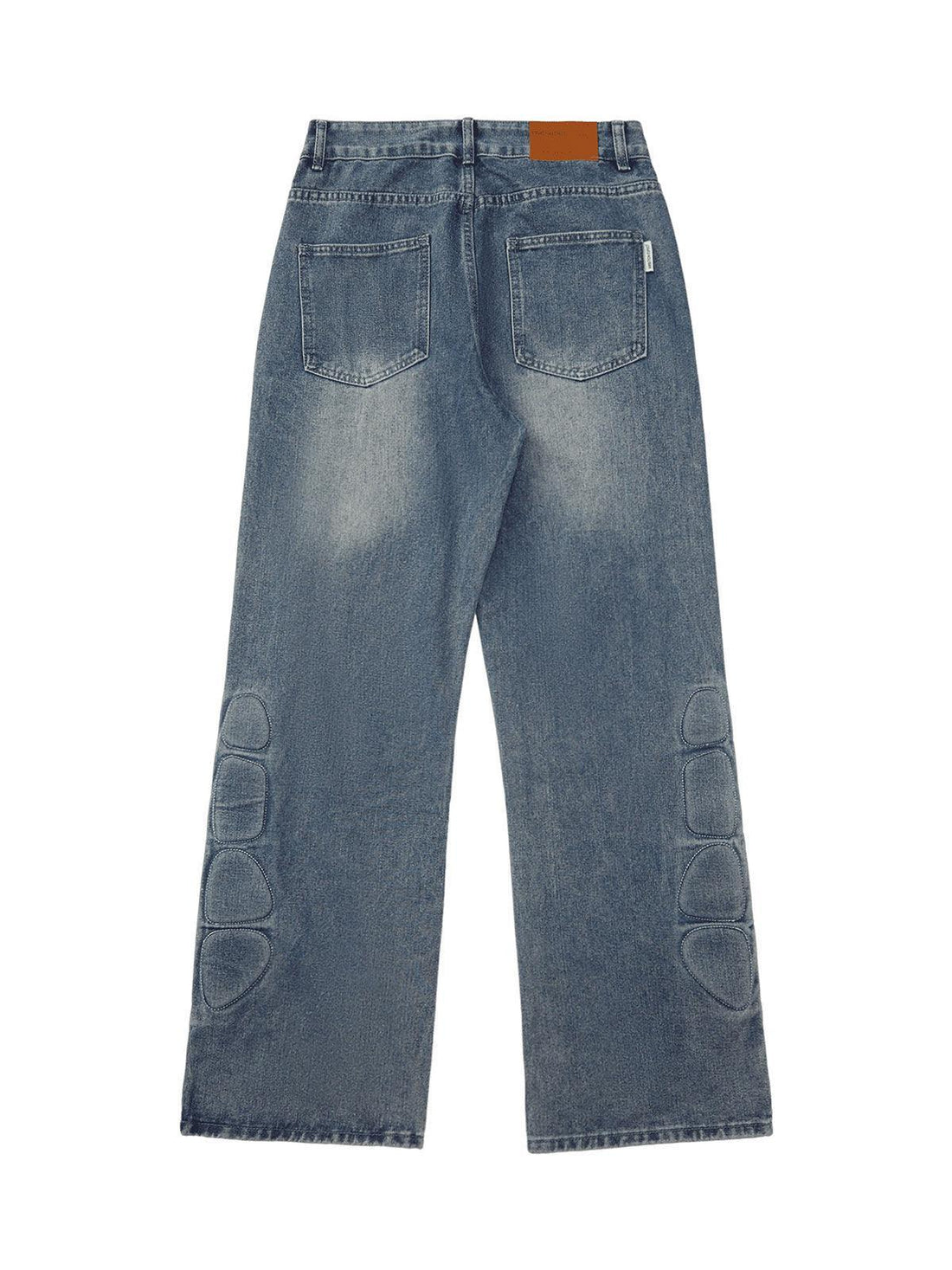 Makersluxe High Street Washed Ripped Jeans