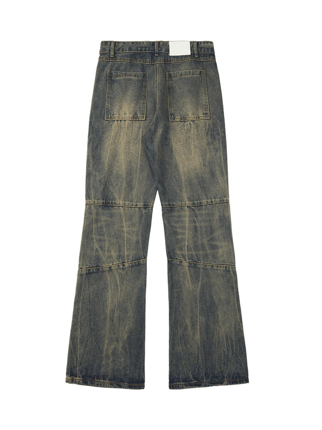 Makersluxe High Street Washed Distressed Jeans