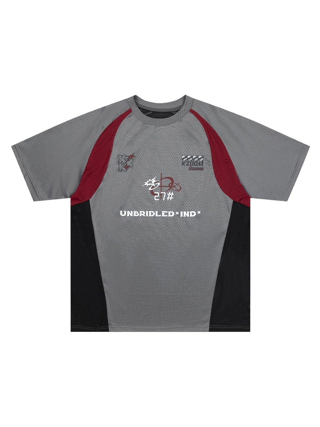 Makersluxe Retro Jersey Short-sleeved T-shirt