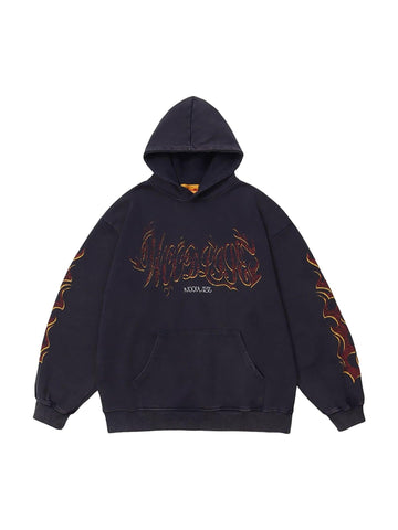 Makersluxe American Washed Hooded Sweatshirt