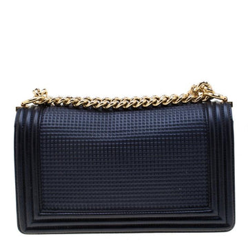Chanel Cube embossed Medium Flap boy bag