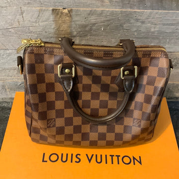 Louis Vuitton Speedy Bandolier 25 Damier Ebene