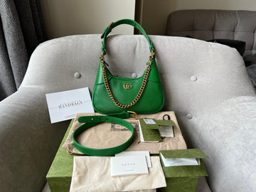 Gucci Green Small Aphrodite Shoulder Bag (RRP £1320)