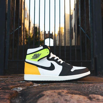 Custom Air Jordan 1 Vlot Gold High Q ( Customs And Box ), Jordan 1 Sneakers Active