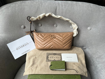 Gucci GG Rose Beige Marmont Shoulder Bag (RRP £970)