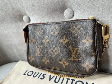 Louis Vuitton Damier Ebene Mini Pochette Accessoires (RRP £530)