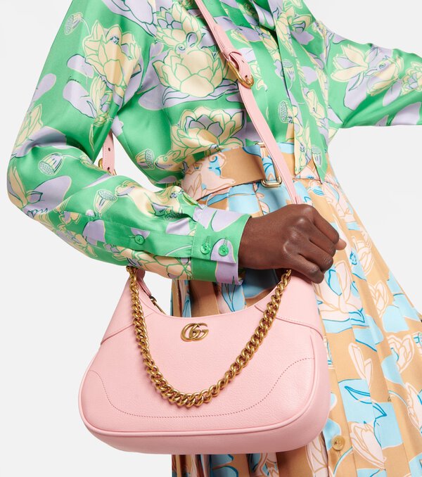 Gucci Green Small Aphrodite Shoulder Bag (RRP £1320)
