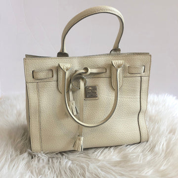 DOONEY & BOURKE Cream Satchel