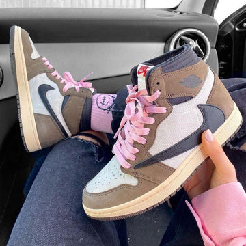 Custom Brown T-Scott x Fragment x Air Jordan 1 High Q