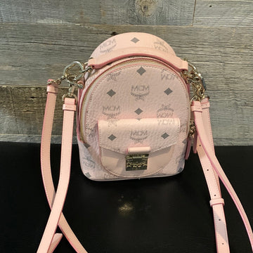 MCM Patricia Visetos Mini Backpack