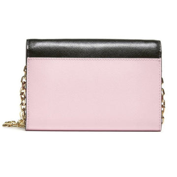 MARC JACOBS Black and Rose Wallet on Chain Bag