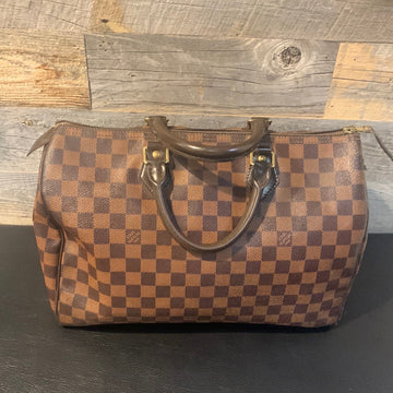 Louis Vuitton Speedy 35 Damier Ebene Bag