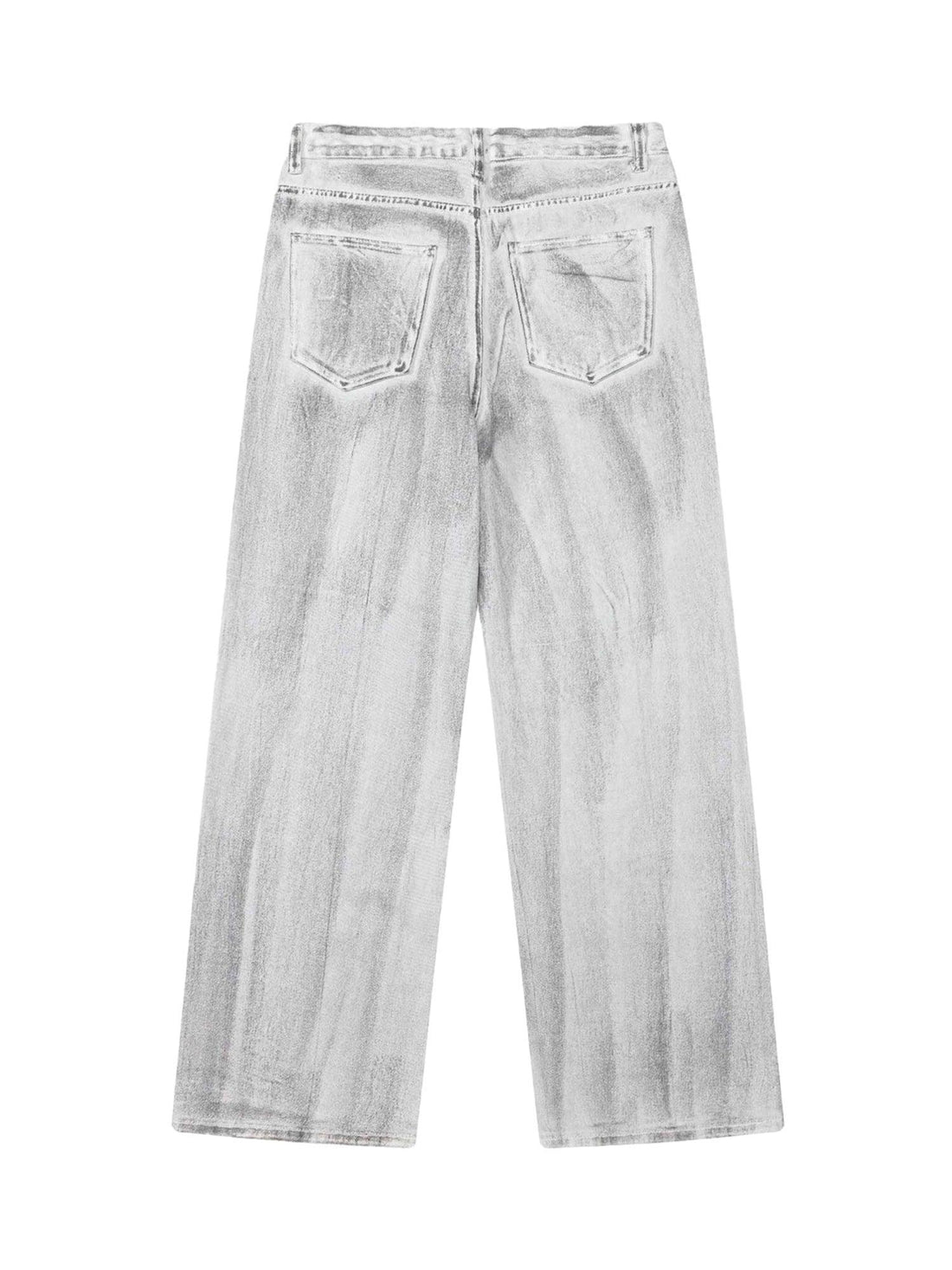 Makersluxe Hip Hop Aged Straight Leg Jeans - 1932