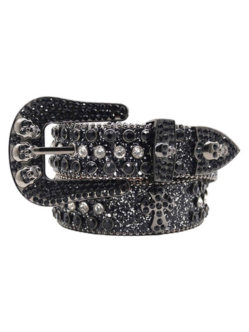 Makersluxe Rhinestone Beaded Belt - 1822