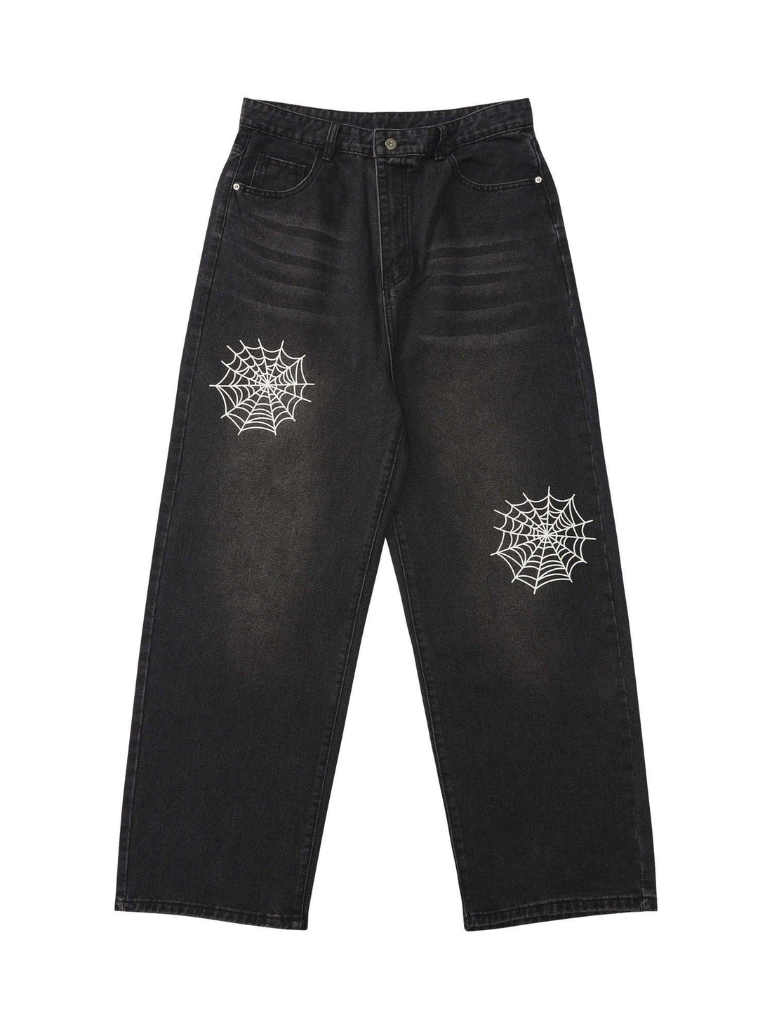 Makersluxe Spider Printed Jeans - 1751