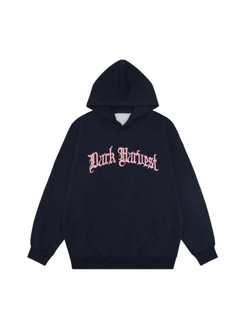 Makersluxe Pentagram Print Hooded Sweatshirt - 2075