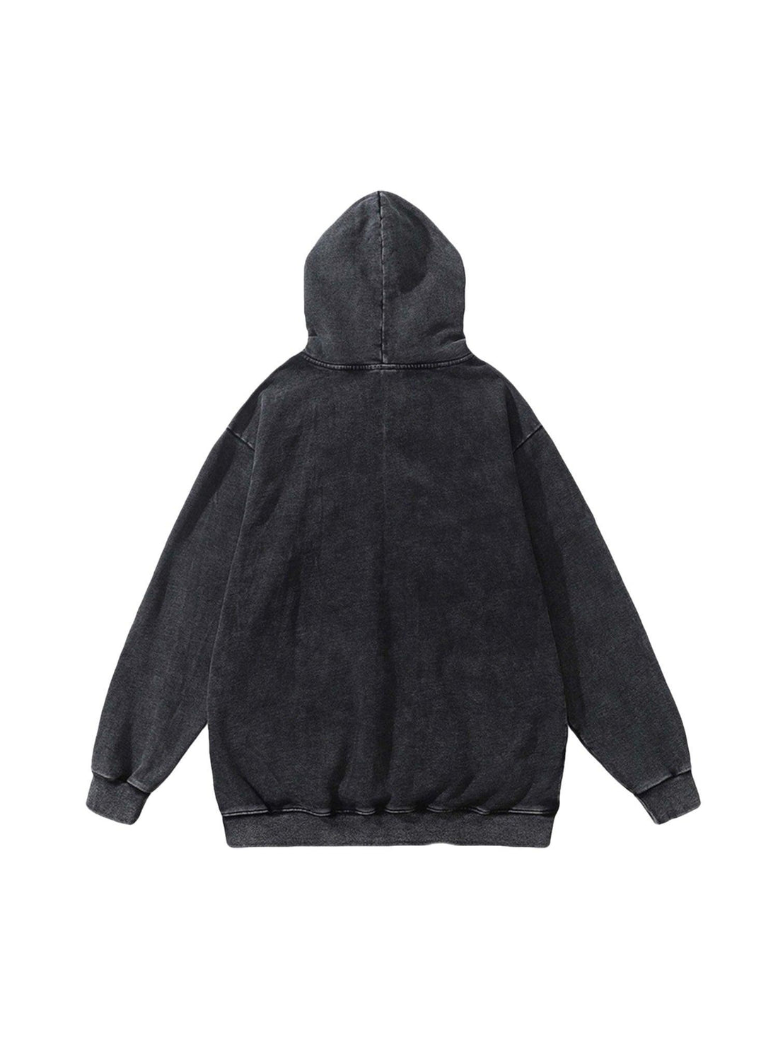 Makersluxe Dark Series Doberman Print Hip-hop Vintage Hoodie