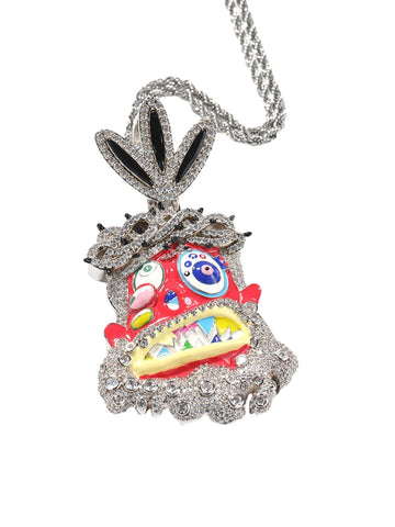 Makersluxe Hip Hop Utopia Zircon Necklace - 2082