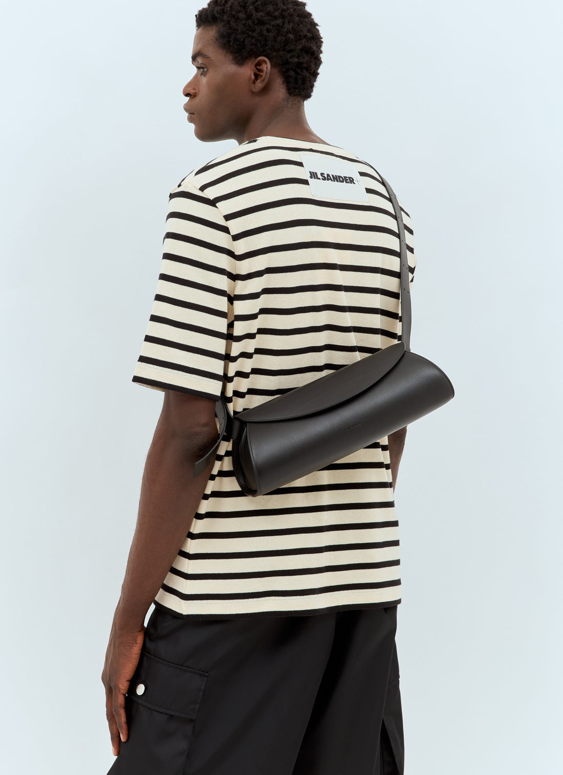 Jil Sander Men Large Cannolo Shoulder Bag