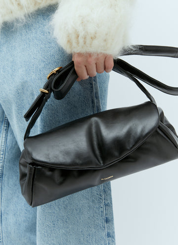 Jil Sander Women Small Cannolo Padded Shoulder Bag