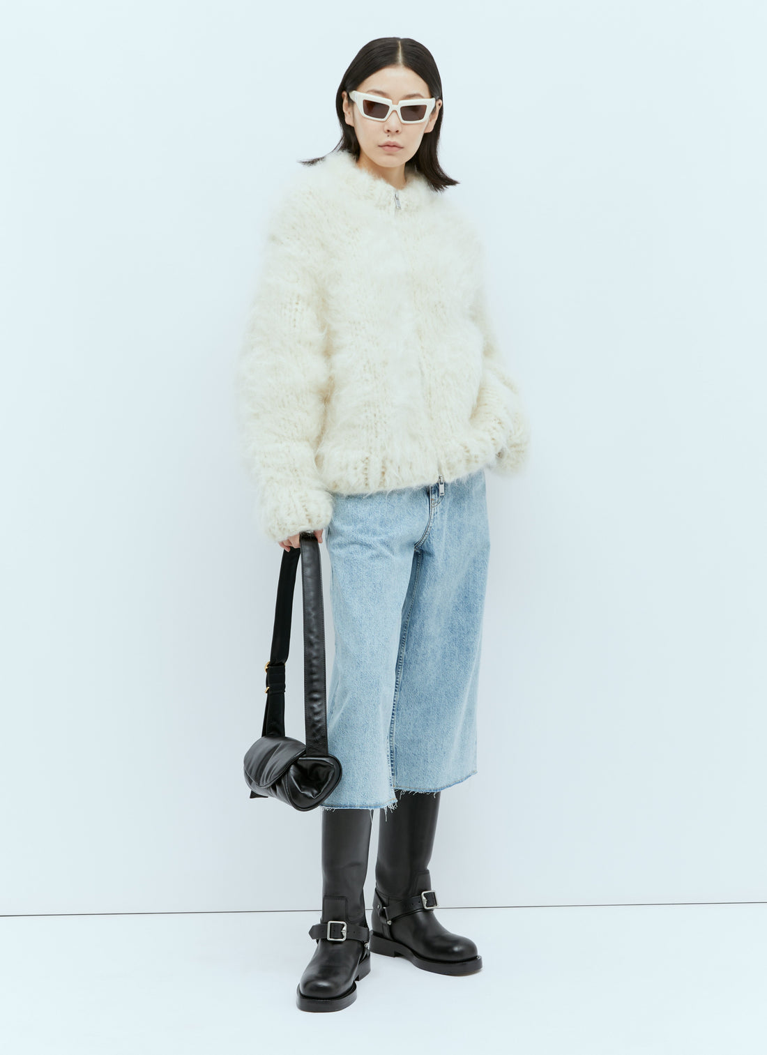 Jil Sander Women Small Cannolo Padded Shoulder Bag