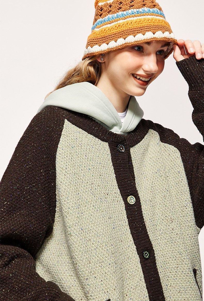 Vintage Loose Colorful Dot Sweater