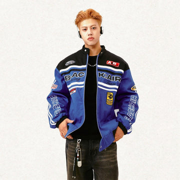 Motorsports Embroidered Racing Jacket