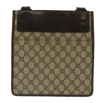 GUCCI GG Canvas Shoulder Bag Brown Beige ki1760