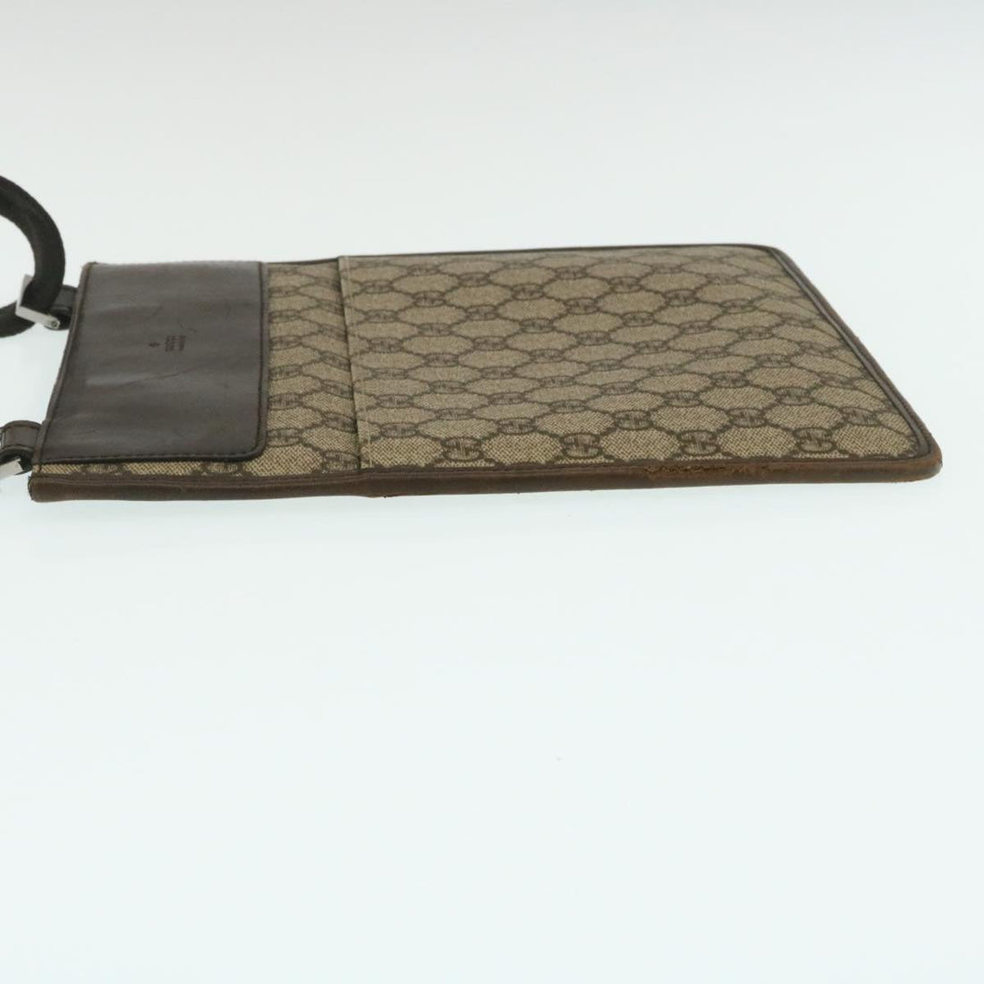 GUCCI GG Canvas Shoulder Bag Brown Beige ki1760