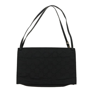GUCCI GG Canvas Tote Bag Nylon Black ki1925