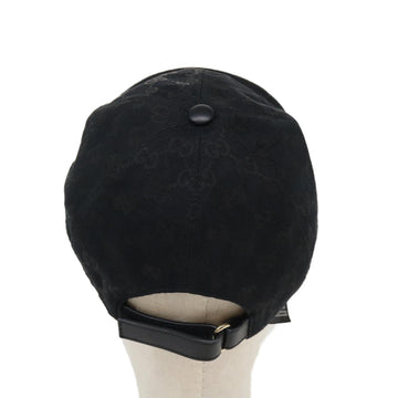 GUCCI GG Canvas Web Sherry Line Cap XL Black Red Green 200035 ki2685