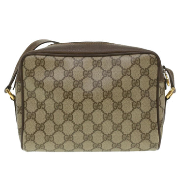 GUCCI GG Canvas Web Sherry Line Shoulder Bag Beige Red 119.02.087 ki2741