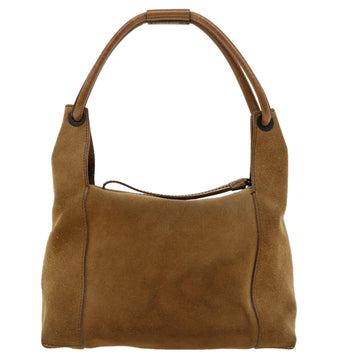 GUCCI Shoulder Bag Suede Brown 101333 ki2850