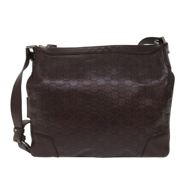 GUCCI GG Canvas Guccissima Shoulder Bag Brown 148476 ki3279