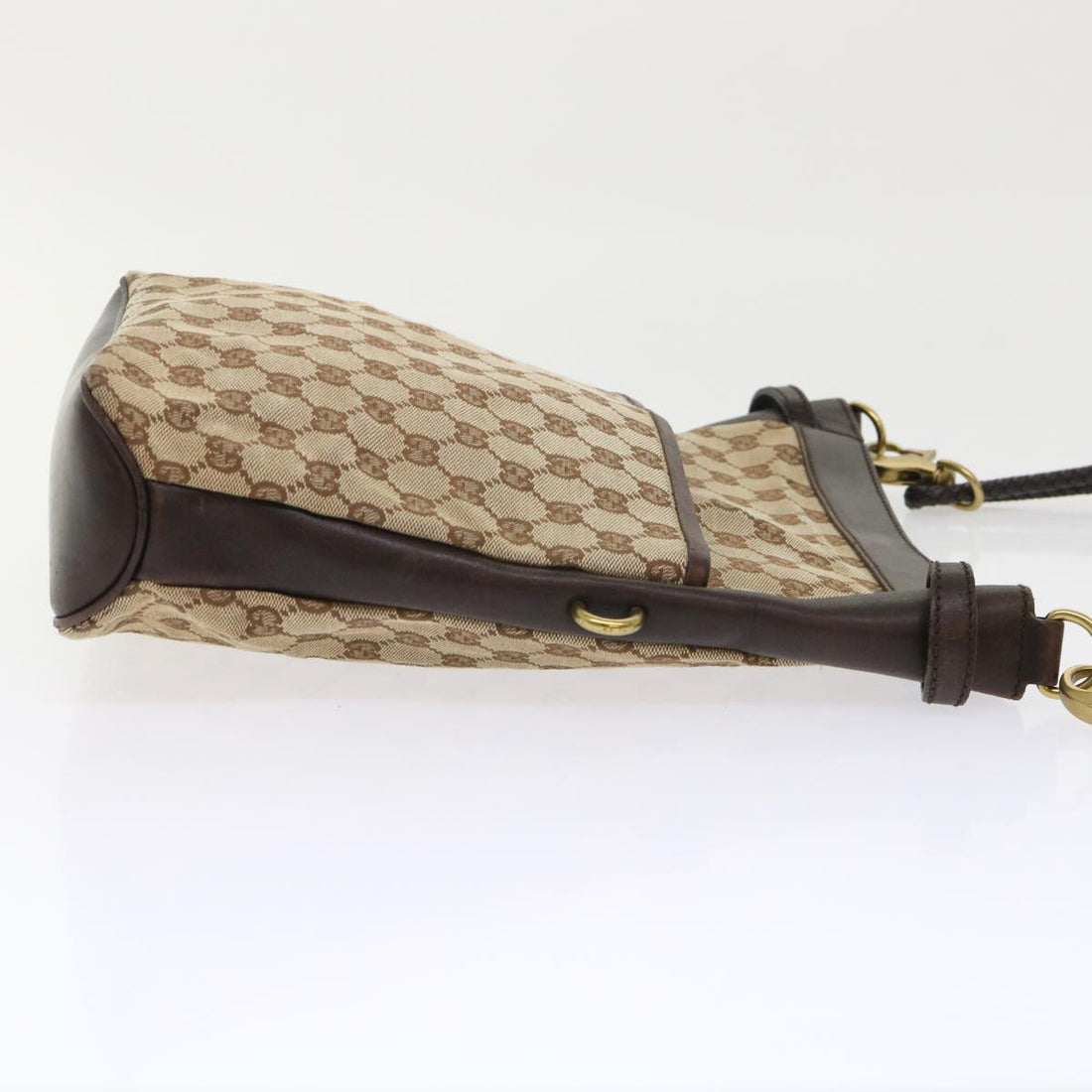 GUCCI GG Canvas Shoulder Bag Beige 109097 ki3288