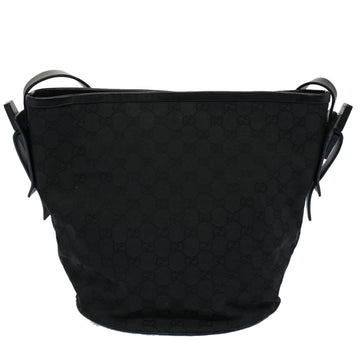 GUCCI GG Canvas Shoulder Bag Black 106240 ki3424