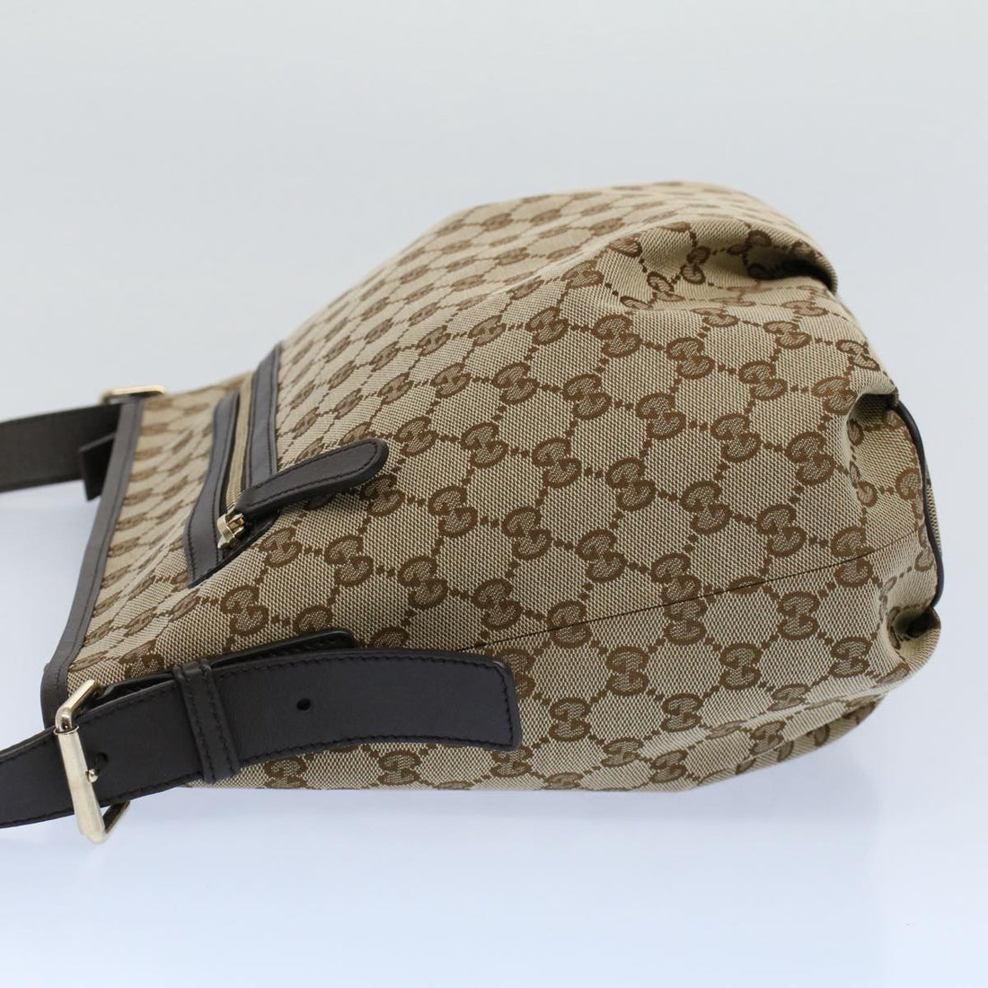 GUCCI GG Canvas Shoulder Bag Beige 388930 ki3436