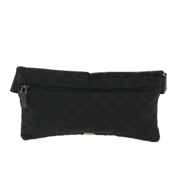 GUCCI GG Canvas Waist bag Black 28566 ki3540