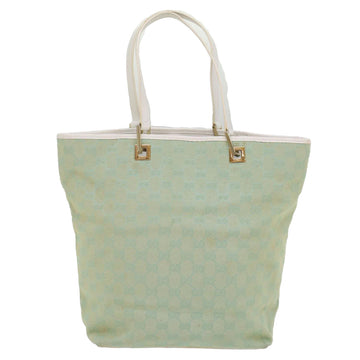 GUCCI GG Canvas Tote Bag Light Blue 002 1098 ki3541