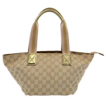 GUCCI GG Canvas Makersluxe Bags Beige Gold pink 131228 ki3602
