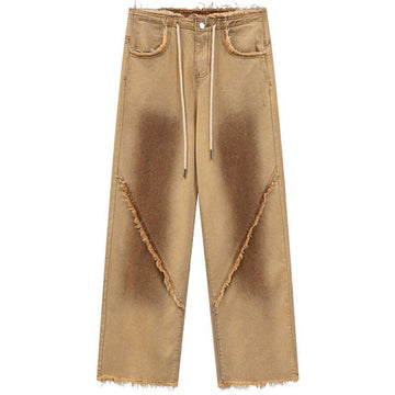 1984 American Style Wash Jeans Frayed Edges